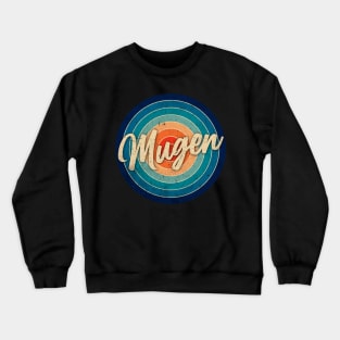 Personalized Name Mugen Classic Styles Birthday Anime Crewneck Sweatshirt